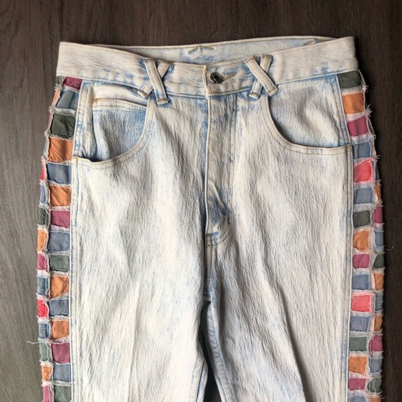 Vintage 90s Anti-Basic Daily Jeans Size 28x28 High Rise Alternative Cobain - Picture 2 of 11